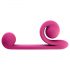 Snail Vibe Duo - Rechargeable 3-in-1 Stimulator (Pink) 