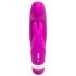 Happyrabbit Mini G - opladelig G-punkt vibrator med klitorisarm (lilla)