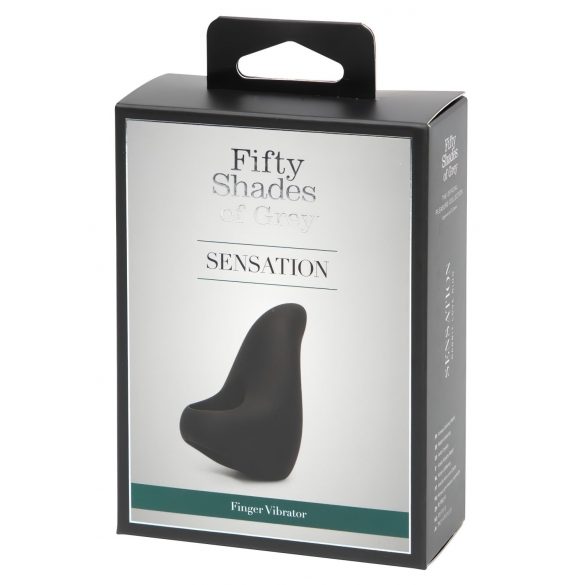 Fifty Shades Sensation Finger - sort finger vibrator