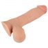 Nature Skin - Dildo med Hud - 20cm (Naturlig)