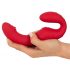 You2Toys Strapless - Radiostyret bælteløs vibrator (rød)