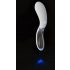 Liaison Kurve - genopladelig LED vibrator (transparent-hvid)