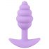 Cuties Mini Butt Plug - silikone anal plug - lilla (2,8 cm)