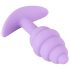 Cuties Mini Butt Plug - silikone anal plug - lilla (2,8 cm)