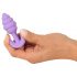 Cuties Mini Butt Plug - silikone anal plug - lilla (2,8 cm)