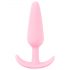 Cuties Mini Butt Plug - silikone anal plug - pink (2,1 cm)