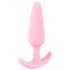 Cuties Mini Butt Plug - silikone anal plug - pink (2,1 cm)