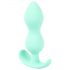 Cuties Mini Buttplug - silikone anal plug - mintgrøn (2,3 cm)