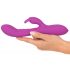 Javida Thumping Rabbit - 3 motorer klitorisvibrator (lilla)