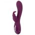 SMILE - opladelig 3-motors, klitorisarm vibrator (lilla)