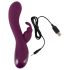 SMILE - opladelig 3-motors, klitorisarm vibrator (lilla)