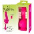 SMILE Kraftfuld - genopladelig, 2-motor sugevibrator (pink)