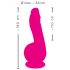 SMILE Kraftfuld - genopladelig, 2-motor sugevibrator (pink)