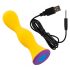 You2Toys - genopladelig vandtæt anal vibrator (gul)