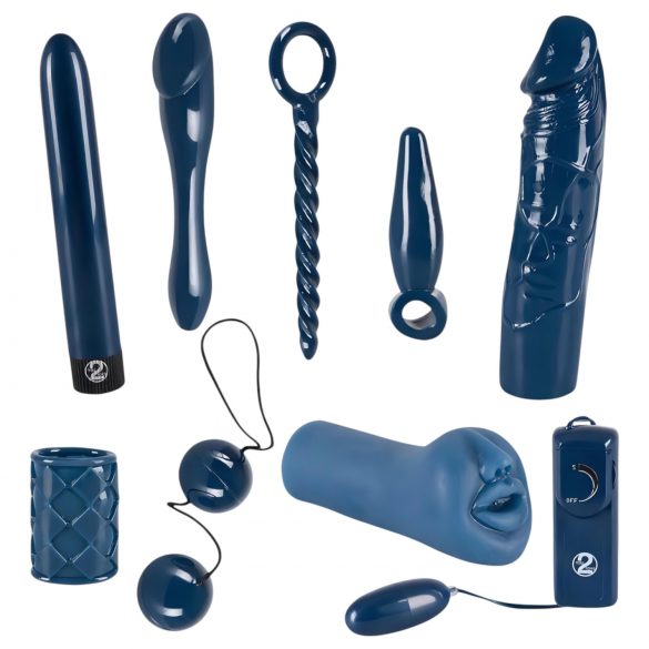 You2Toys Midnight Blue - 9-delt vibro-sæt