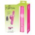 SMILE Pearly Rabbit - Perlevibrator med klitorisvibrator (pink)