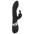 SMILE Blacky - USB-dreven dobbeltmotor vibrator (sort)