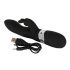 SMILE Blacky - USB-dreven dobbeltmotor vibrator (sort)