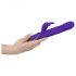 Vibe Couture Rabbit Skater - Kanin-vibrator med thrust (lilla)