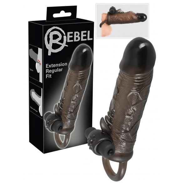 Rebel Regular - vibrerende penismanchet (19cm)