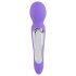 SMILE Wand - Dobbelt motormassagevibrator (lilla)