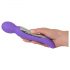 SMILE Wand - Dobbelt motormassagevibrator (lilla)