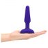 b-Vibe Trio - 3-motors anal vibrator (lilla)