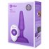 b-Vibe Trio - 3-motors anal vibrator (lilla)