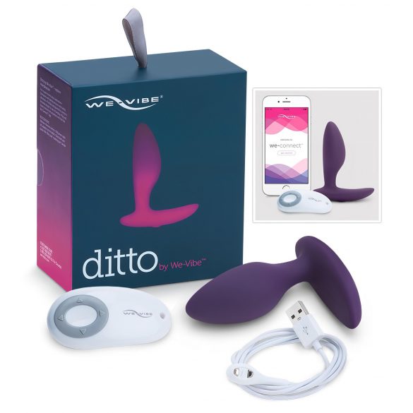 We-Vibe Ditto - opladelig anal vibrator (lilla)