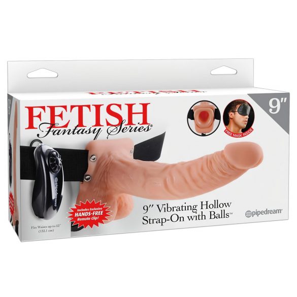 Fetish Strap-on 9 - natur vibrator til spænding