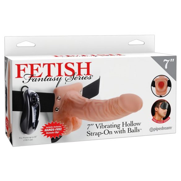 Fetish Strap-on 7 - naturlig bæltet vibrator