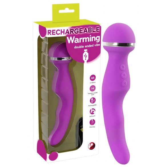 You2Toys - Varmende opladelig vibrator (pink)