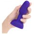 b-Vibe Rimming - Drejende perle anal vibrator (lilla)