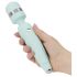 Pillow Talk Cheeky Wand - genopladelig massagevibrator (turkis)