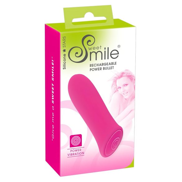 SMILE Power Bullet - ekstra stærk mini-vibrator (pink)