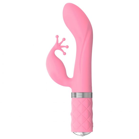 Pillow Talk Kinky - genopladelig dobbeltmotor G-punkt vibrator (pink)