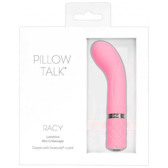 Pillow Talk Racy - slank G-punkt vibrator, genopladelig (pink)