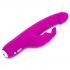 Happyrabbit Real Slim - genopladelig klitorisvibrator (lilla)