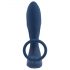 You2Toys Prostata Plug - vibrerende analt plug med penisring (blå)