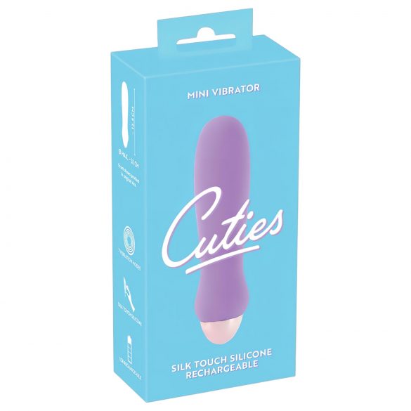 Cuties Mini Lilla - genopladelig silikone vibrator