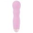 Cuties Mini Rose - bølget vibrator med batteri (pink)