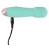 Cuties Mini Wand - genopladelig massagevibrator (grøn)