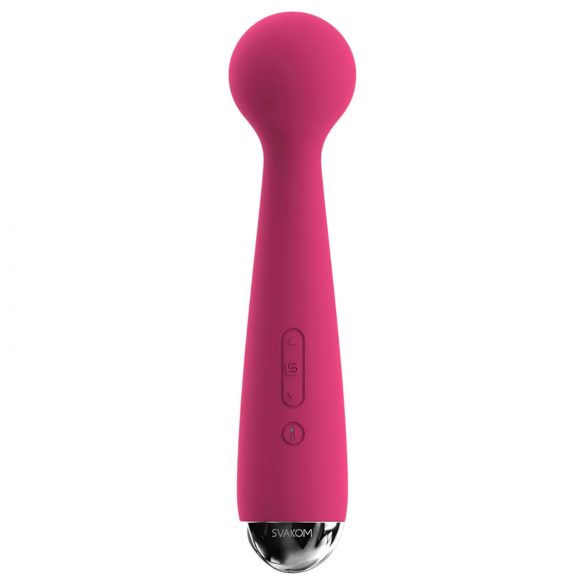 Svakom Emma Mini Wand - Rechargeable Massage Vibrator (Red) 