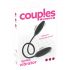 Couples Choice - genopladelig dobbelt vibrator (sort)