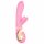 G-Vibe GRabbit - genopladelig G-punkt vibrator med 3 motorer (pink)