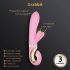 G-Vibe GRabbit - genopladelig G-punkt vibrator med 3 motorer (pink)