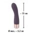 You2Toys Elegant Flexy - opladelig, rillede G-punkt vibrator (mørkelilla)