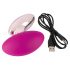 Parrets Valg - genopladelig, mini massage vibrator (pink)