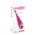 Couples Choice - genopladelig klitorisvibrator (pink)