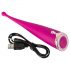 Couples Choice - genopladelig klitorisvibrator (pink)